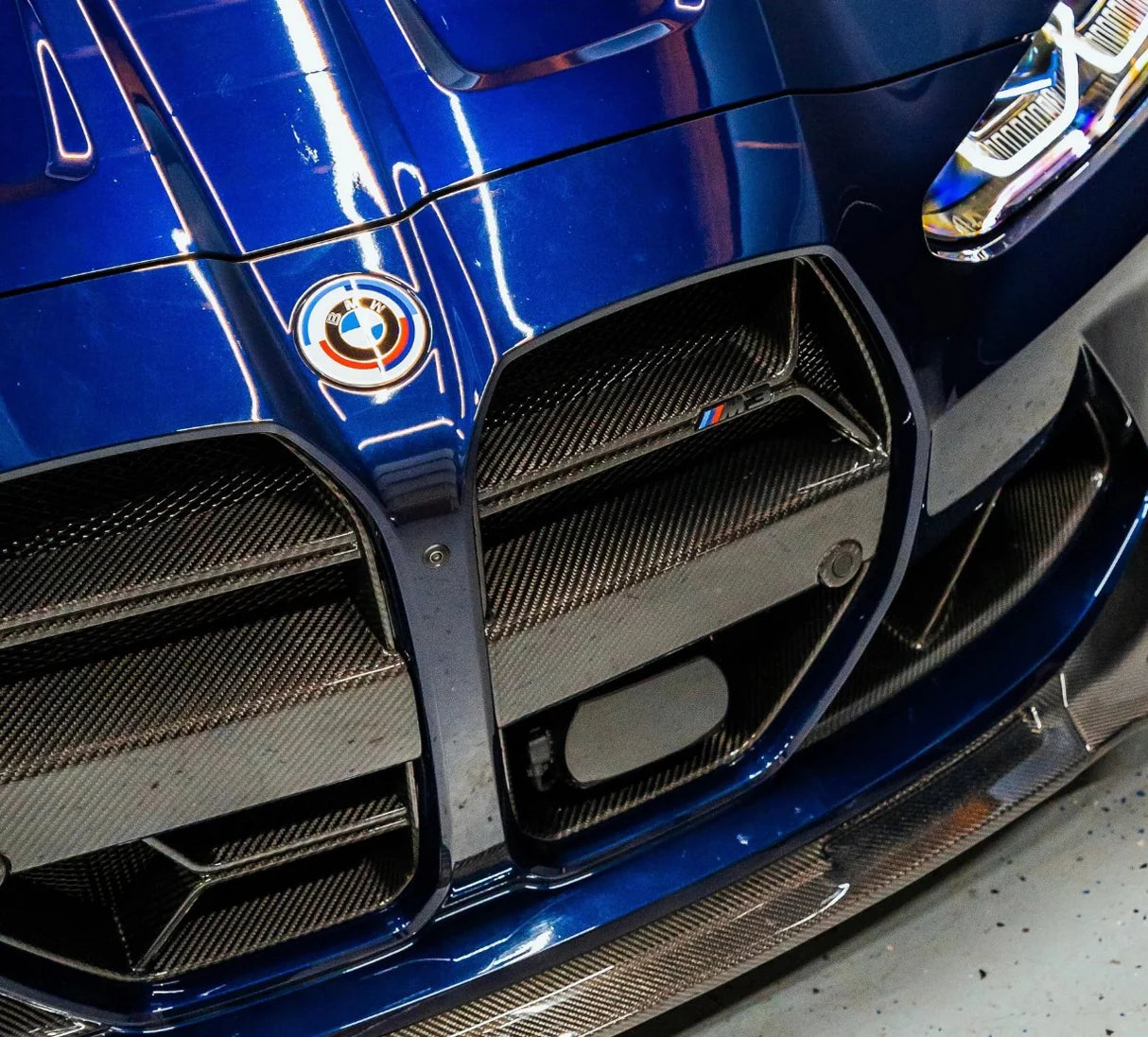 G80/G82 | CSL Style Carbon Fiber Front Grilles - M3 / M4