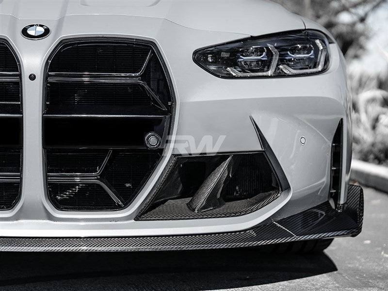 G80/G82 | CSl Style Carbon Fiber Front Lip - M3 / M4