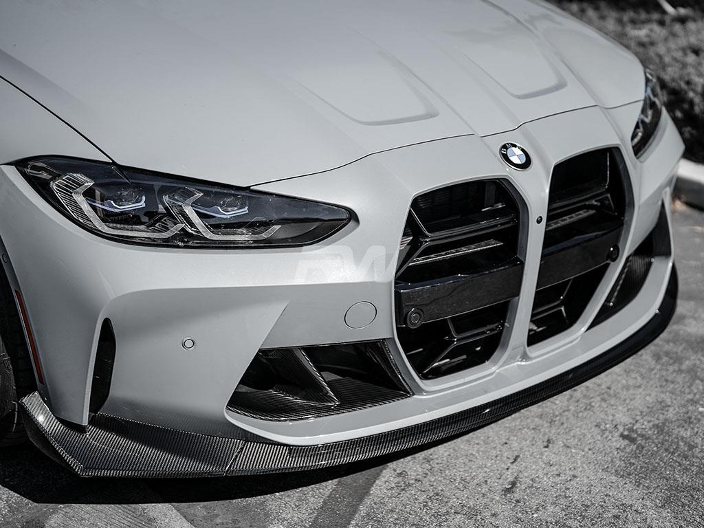 G80/G82 | CSl Style Carbon Fiber Front Lip - M3 / M4